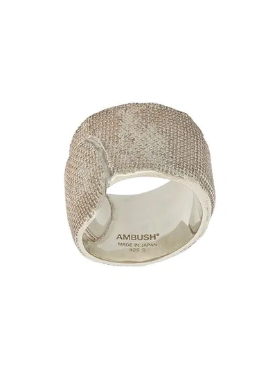 Ambush Band Aid Ring In Silver
