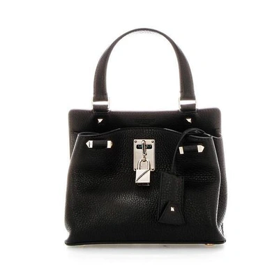 Valentino Garavani Hooky Tote Bag In Black