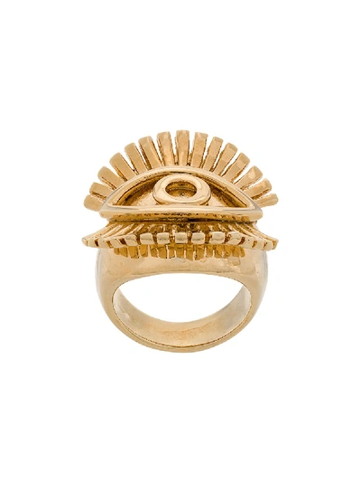 Chloé Eye-motif Ring - Gold