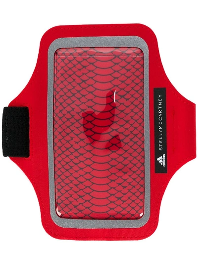 Adidas By Stella Mccartney Medium Phone Running Arm Case - Red In Core Red