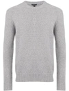 Belstaff Knitted Sweater In Grey