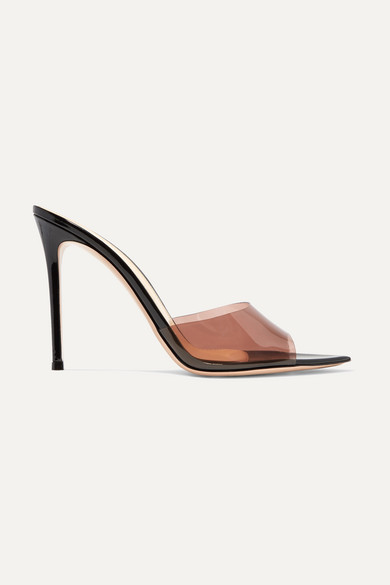 gianvito rossi pvc mules