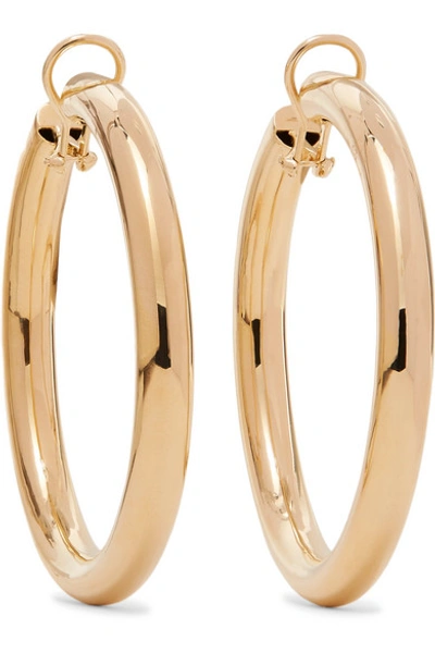 Jennifer Fisher Samira Gold-plated Clip Hoop Earrings