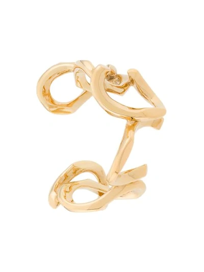 Annelise Michelson Small Dechainee Bracelet In Gold