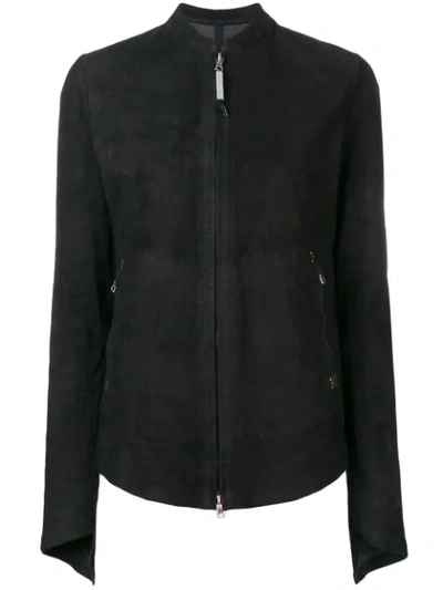Isaac Sellam Experience Zip Leather Jacket - Black