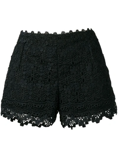 Charo Ruiz Lace Shorts - 黑色 In Black