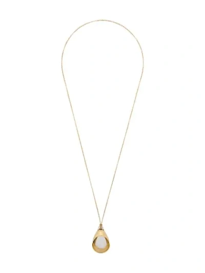 Charlotte Chesnais Petal Necklace In Gold