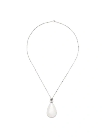 Charlotte Chesnais Petit Petal Necklace In Silver