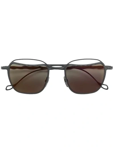 Kuboraum Square Frame Sunglasses In Black