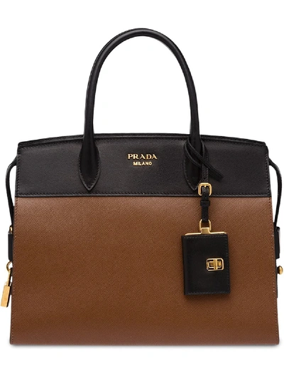 Prada Esplanade Bag In Brown