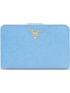 Prada Medium Wallet - Blue