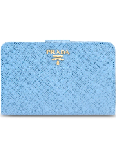 Prada Medium Wallet - Blue