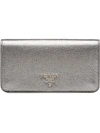 Prada Leather Mini Bag - Metallic