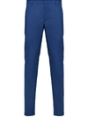 Prada Slim-fit Trousers - Blue