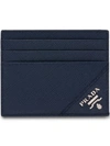 Prada Slim Cardholder In Blue