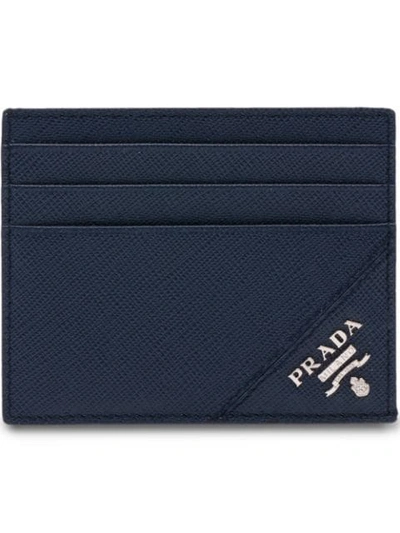 Prada Slim Cardholder In Blue