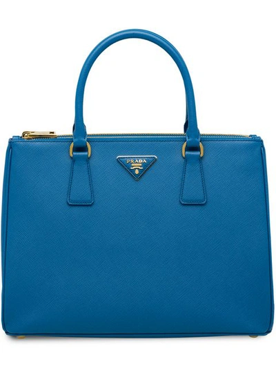 Prada Galleria Bag - Blue In Blue