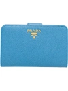 Prada Medium Wallet - Blue