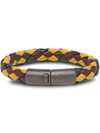 Prada Braided Wrist Bracelet In Multicolour