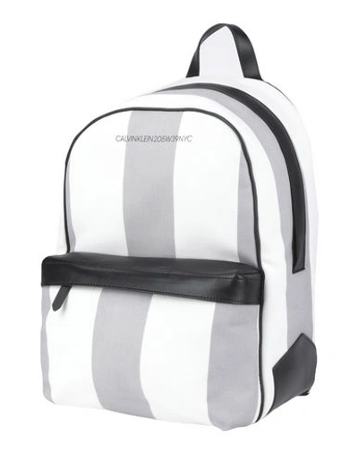 Calvin Klein 205w39nyc Backpack & Fanny Pack In White