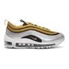 Nike Air Max 97 Special Edition Metallic Silver And Gold Sneakers