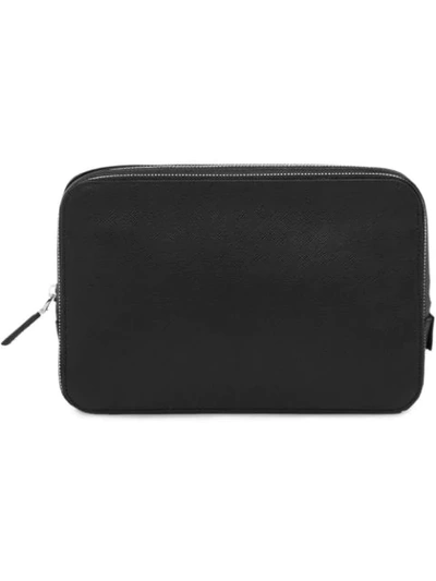 Prada Saffiano Leather Bag In Black