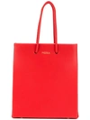 Medea Small Shopping Bag In Red
