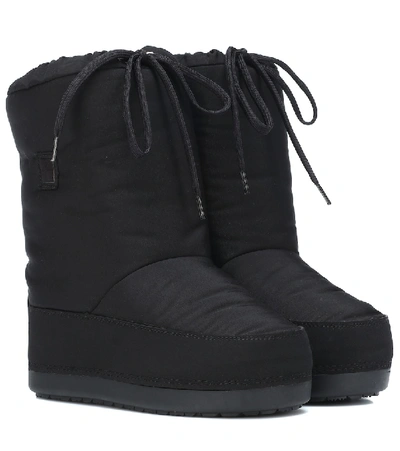 Woolrich Arctic Snow Ankle Boots In Black