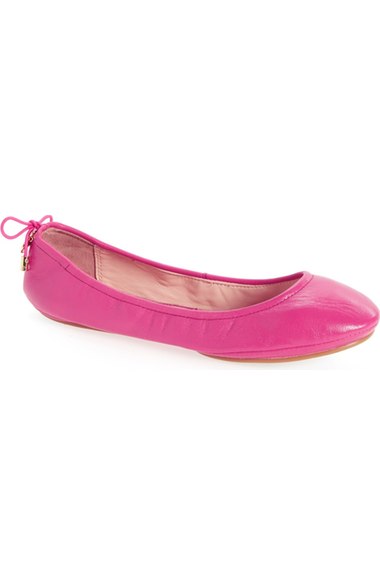 kate spade globe ballet flats