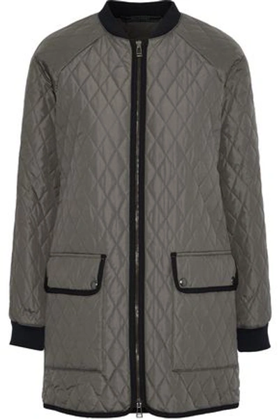 Belstaff Woman Rackham Quilted Shell Jacket Anthracite