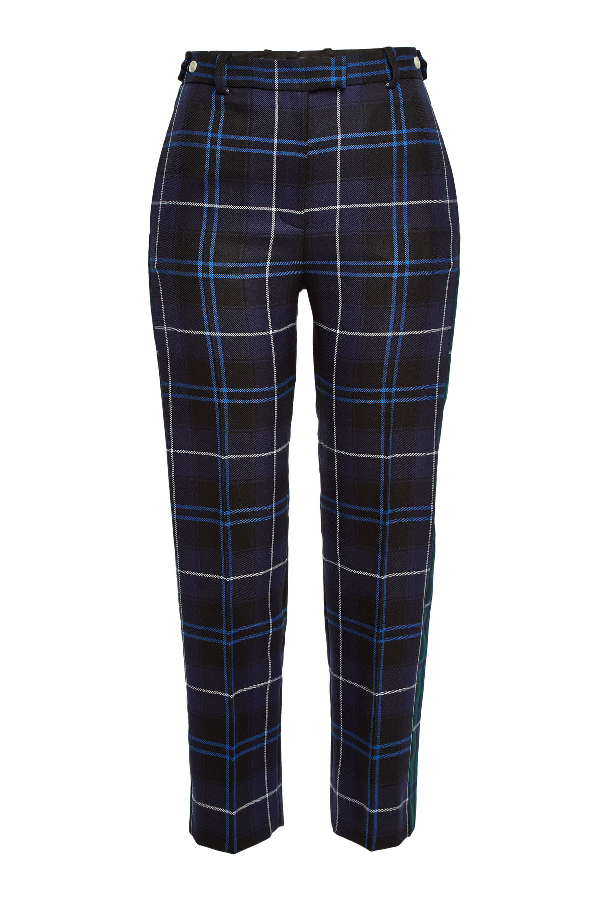 versace plaid pants