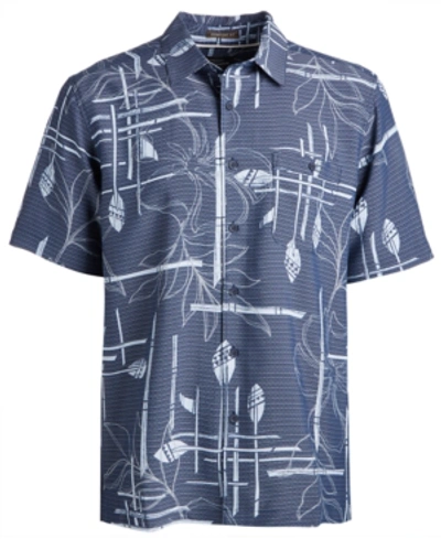 Quiksilver Men's Paddle Out Short Sleeve Shirt In Navy