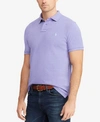 Polo Ralph Lauren Men's Classic-fit Mesh Polo In Maidstone Purple Heather