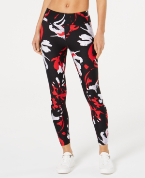 calvin klein red leggings