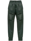 Andrea Bogosian Leather Trousers - Green