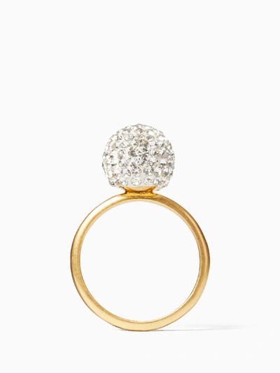 Kate Spade Razzle Dazzle Bauble Ring In Clear worn Gold ModeSens