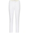 Altuzarra Henri Cady Straight-leg Pants In Optic White