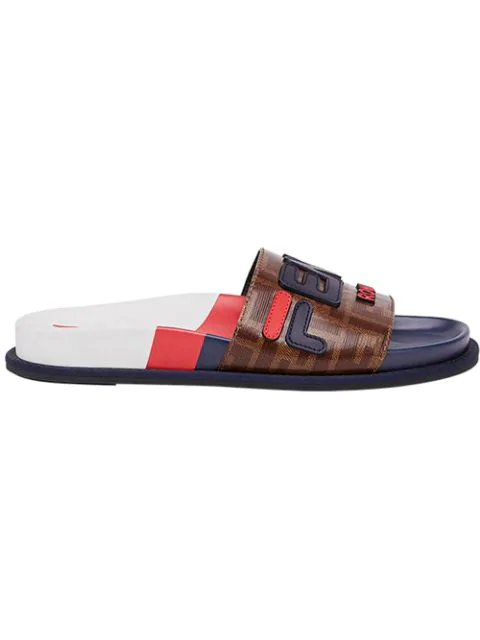 fendi rubber slides