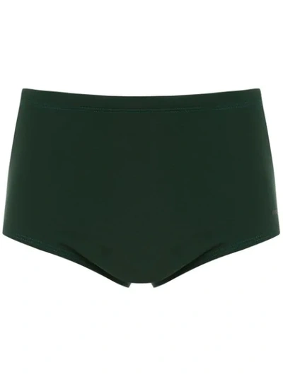 Osklen Striped Swimming Trunks In Green