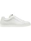 Fendi Crisscross Ff Straps Slip-on Sneakers In White