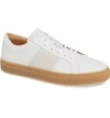 Greats Royale Sneaker In White/ Off White/ Gum Leather