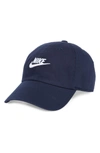 Nike Heritage 86 Baseball Cap In Obsidian