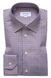 Eton Contemporary-fit Tattersall Check Cotton Long-sleeve Shirt In Brown
