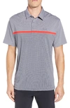 Under Armour 'playoff' Loose Fit Short Sleeve Polo In Zinc Grey/ Rhino Grey