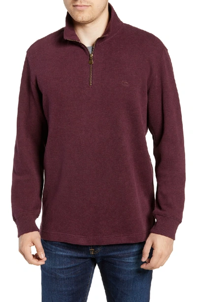 Rodd & Gunn Alton Ave Regular Fit Pullover Sweatshirt In Burgundy