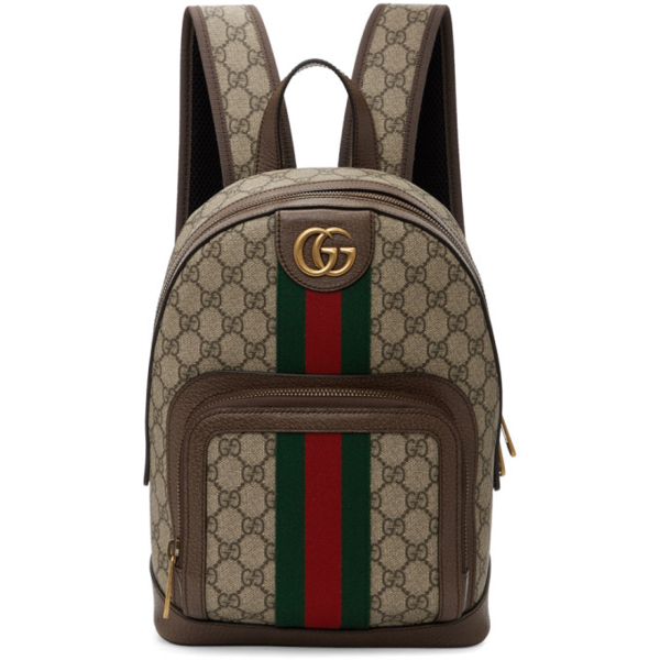 gucci supreme canvas backpack