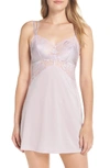 Wacoal Lace Affair Chemise In Lilac Marble / Pastel Lilac