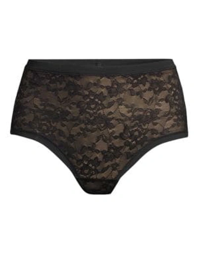 Le Mystere Women's Lace Perfection Briefs In Black