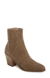 Splendid Cherie Bootie In Oat Embossed Suede