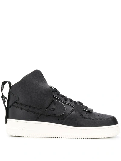 Nike Air Force 1 High Psny Trainers In Black